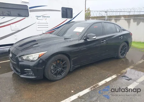 2017 Infiniti Q50 3.0T Premium z USA, uszkodzony, nr VIN JN1EV7AP3HM731685